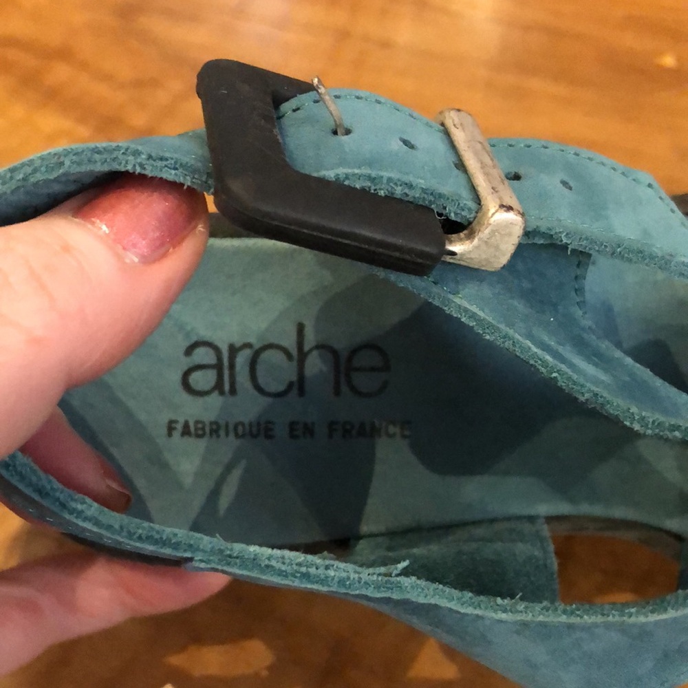Arche Soft Nubuck Sandals - Picture 5 of 7